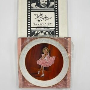 Brand NEW: Vintage Shirley Temple “Baby Take A Bow” Collectable Plate